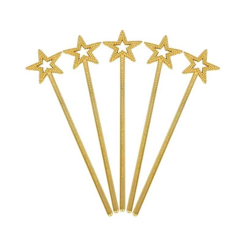 Детские Девочки Звездная Волшебная Палочка Феи Ангельские Палочки Палка Принцессы Звездные Палочки Палочка Феи Хэллоуин Косплей Костюм Реквизит