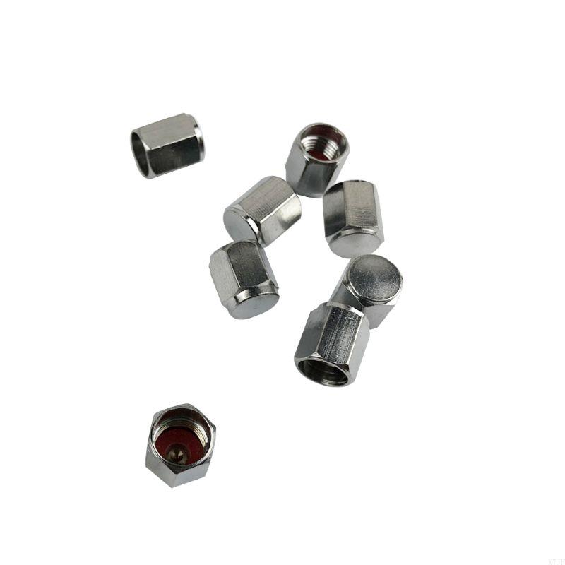 8 шт. Колпачки ниппелей шин Колпачки на ниппель обода шины Пылезащитные колпачки для автомобильных колес Колпачки из алюминиевого сплава для автомобилей и мотоциклов Велосипедов