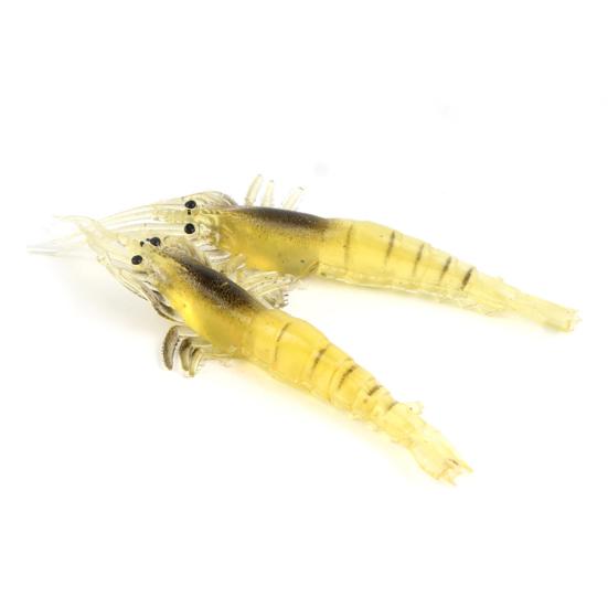 MUQZI спортивные аксессуары 3 шт. мягкие креветки в форме бионических приманок гольяна приманки воблеры рыболовные снасти