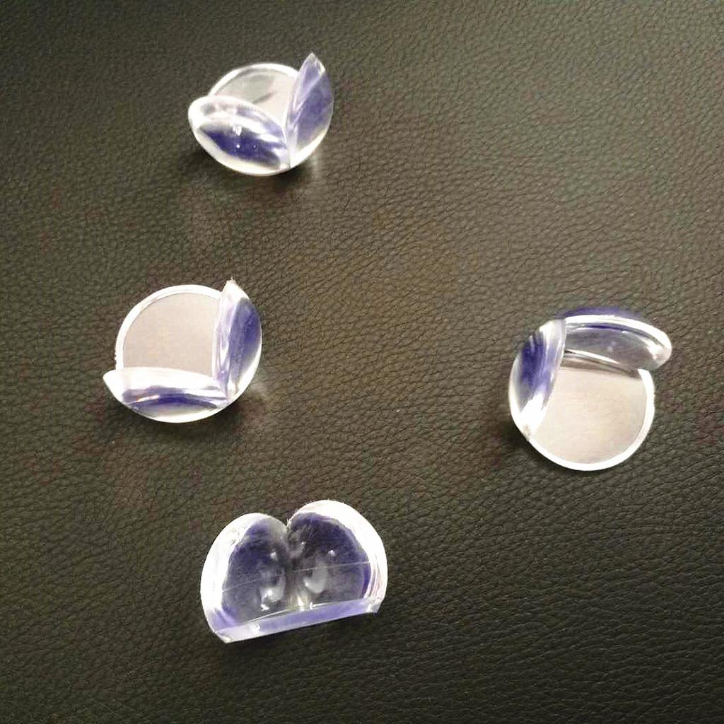 4 шт./компл., прозрачная защитная крышка L-образной формы для детской безопасности, угловая защита стола, защита детей