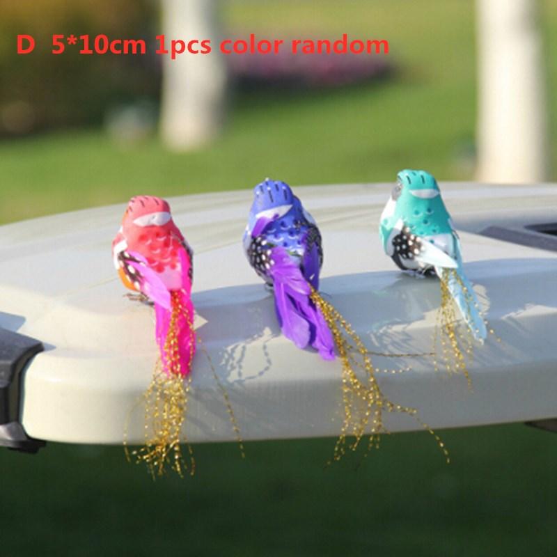 Mini Fake Birds Artificial Feather Foam Doves Wedding Decoration Venue Ornament Bird Model Home Garden Ornament DIY Party Use