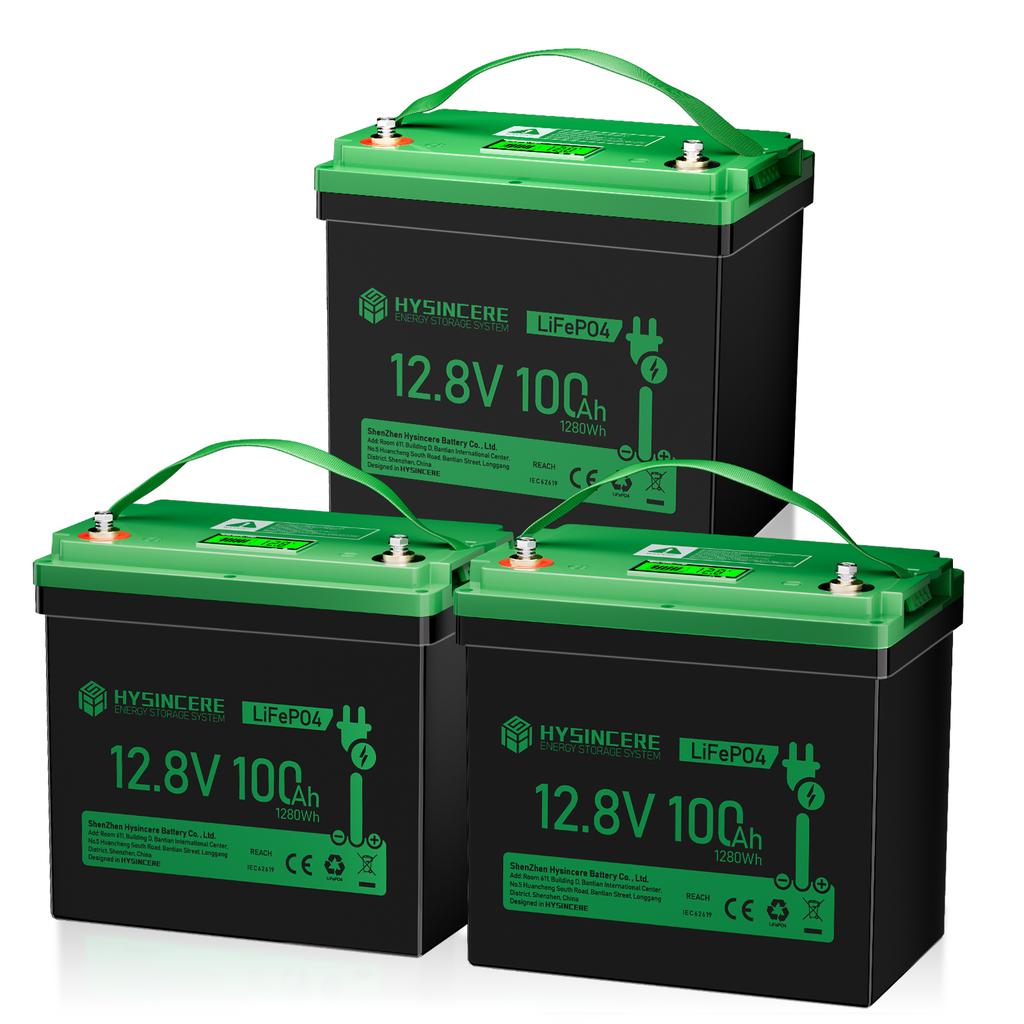 12.8V 100Ah Mini Lithium Iron Phosphate Battery Suitable for Energy Storage Systems Such As Fishing Motors, Camping RVs, Etc