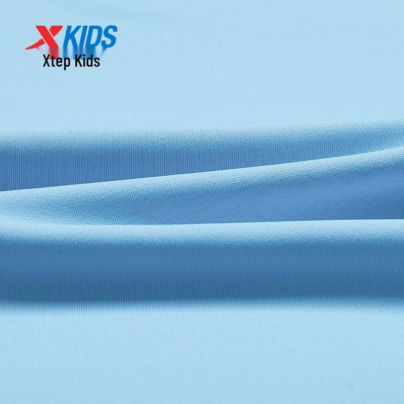 XTEP Boys' Sporty Quick-Dry Short Sleeve T-Shirt