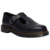Dr.Martens Polley Коровья кожа Устойчивые к истиранию Низкие Повседневная обувь Унисекс Черный 41408001