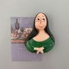 World Famous Painting Refrigerator Magnet Home Office Kitchen Locker Fridge Resin 3D