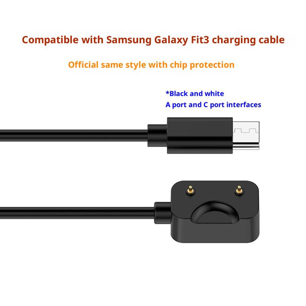 For Samsung Galaxy Fit3 SM-R390 5V/1A Smart Watch Charger 60cm Magnetic Charging Cable