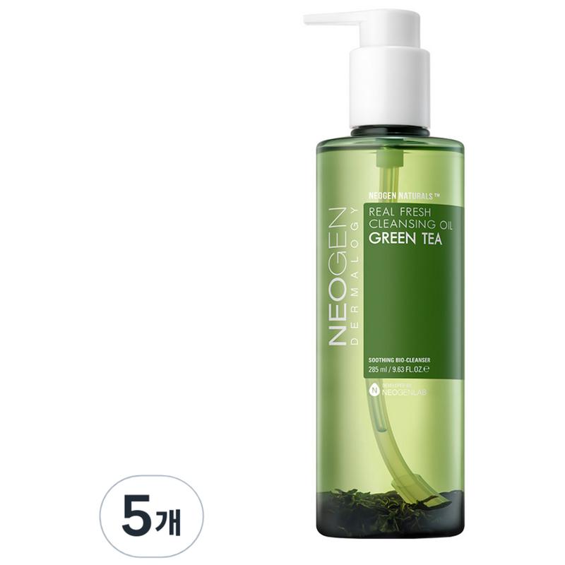 Neogen Real Fresh Cleansing Oil Green Tea, 285ml, 5 pcs