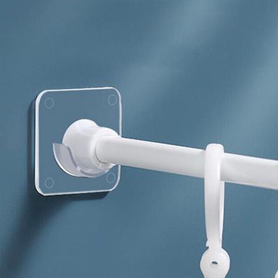 2× Держатель для душевой шторы, настенный держатель для душевой штанги, дрель