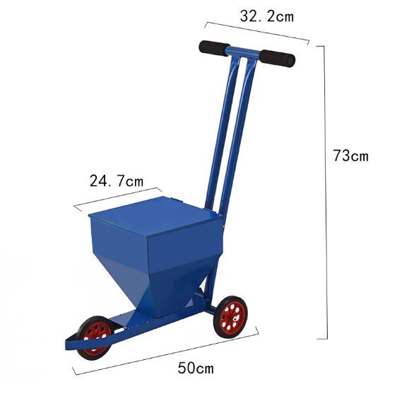 Lime Marking Car for School Playgrounds & Athletics (4-8cm)