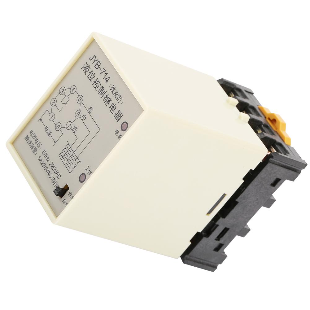 JYB-714 Реле уровня жидкости Регулятор уровня воды с основанием 220 В