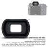 Soft Silicon Camera Viewfinder Eyecup Eyepiece Eyeshade for Nikon D780 D750 D610 D600 D7500 D7200 Replaces DK-20/21/23/24/25/28