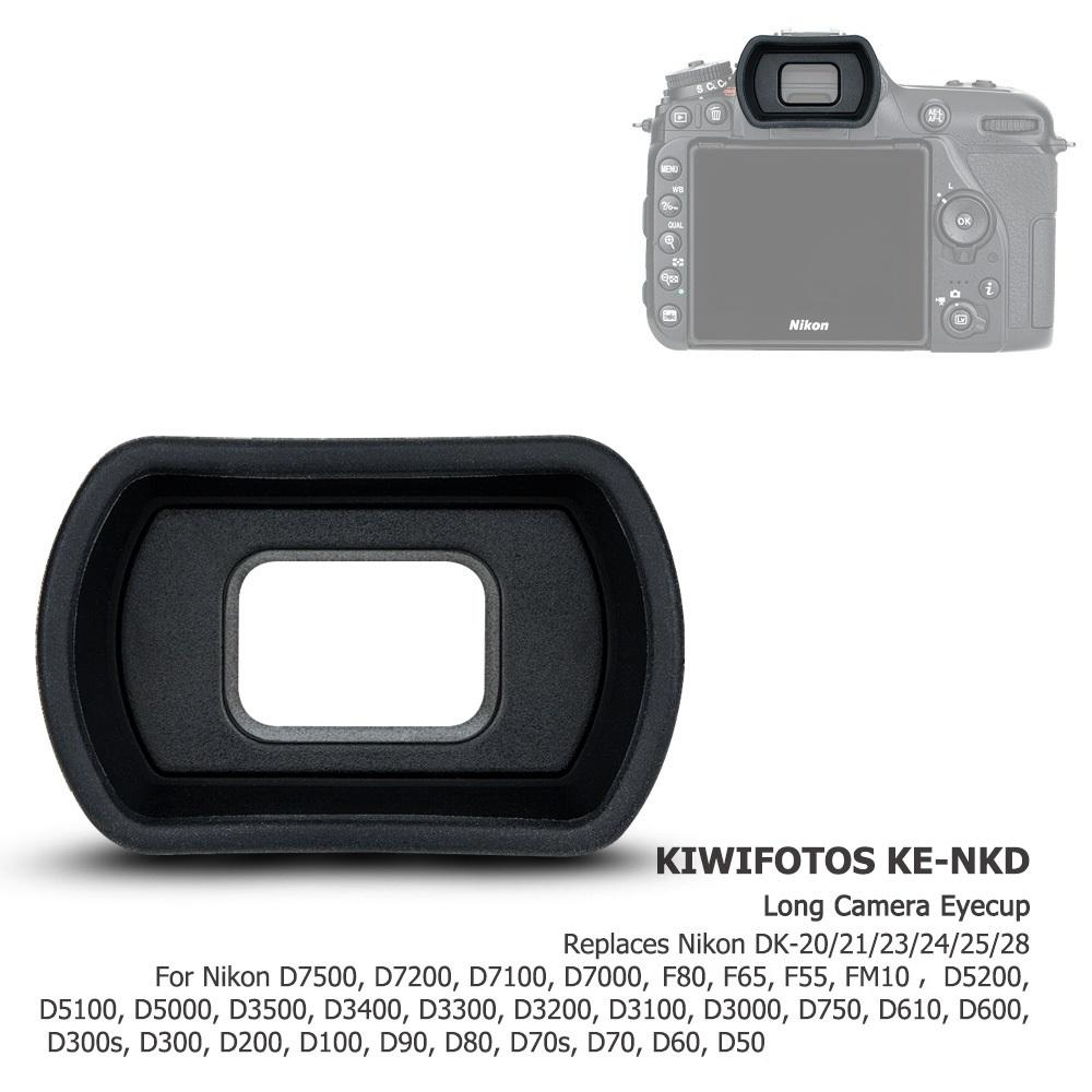 Soft Silicon Camera Viewfinder Eyecup Eyepiece Eyeshade for Nikon D780 D750 D610 D600 D7500 D7200 Replaces DK-20/21/23/24/25/28