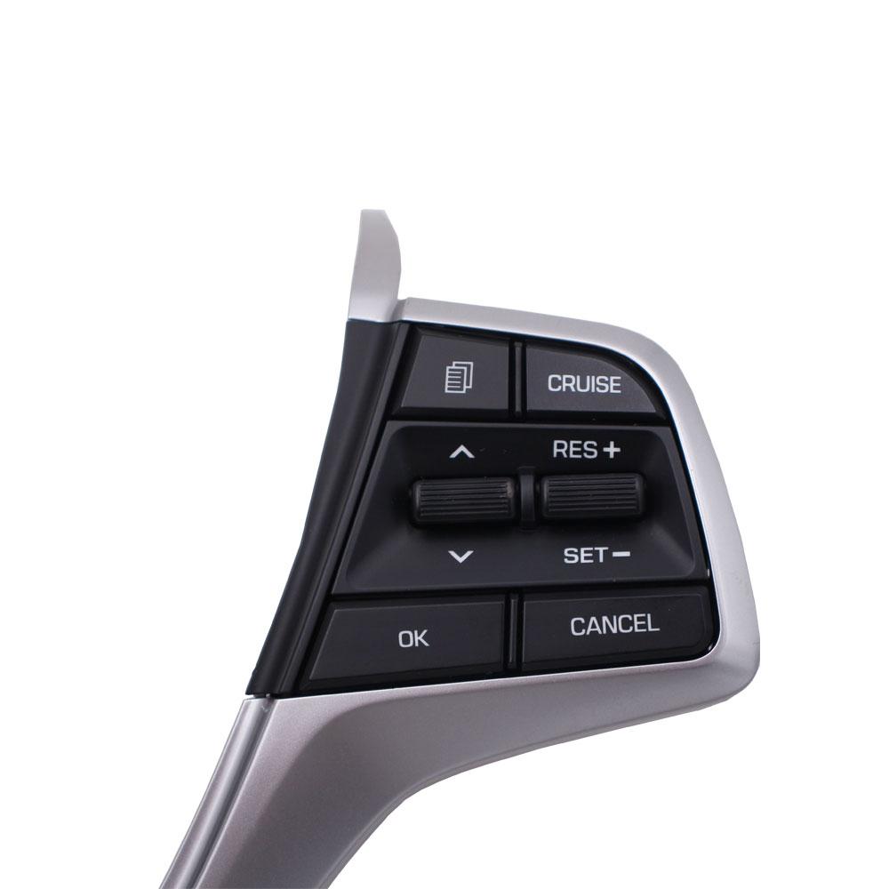 Для Hyundai Elantra AD автомобильный Bluetooth телефон круиз-контроль кнопки на руле переключатель черный