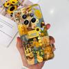 For Realme 12 Pro Plus  Back Case Clear Silicone Soft Bumper Funda Women Fashion Flower Jelly Pattern Cover Realme 12 Pro Pro+