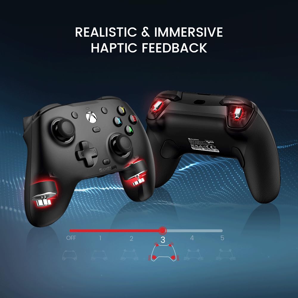 GameSir Проводной игровой контроллер G7 HE для Xbox Series, Xbox и ПК Windows, игровой контроллер с датчиками Холла XS, One, 10/11 (черный)