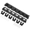 ABS Plastic Fishing Pole Rod Display Stand Fixing Storage Bracket Holder Tackle