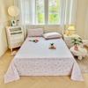 Cotton Bed Flat Sheet for Double Bed Plain Solid Color Top Sheets Single/Queen/King Flat Bedsheets Home Bed Linen Sheets