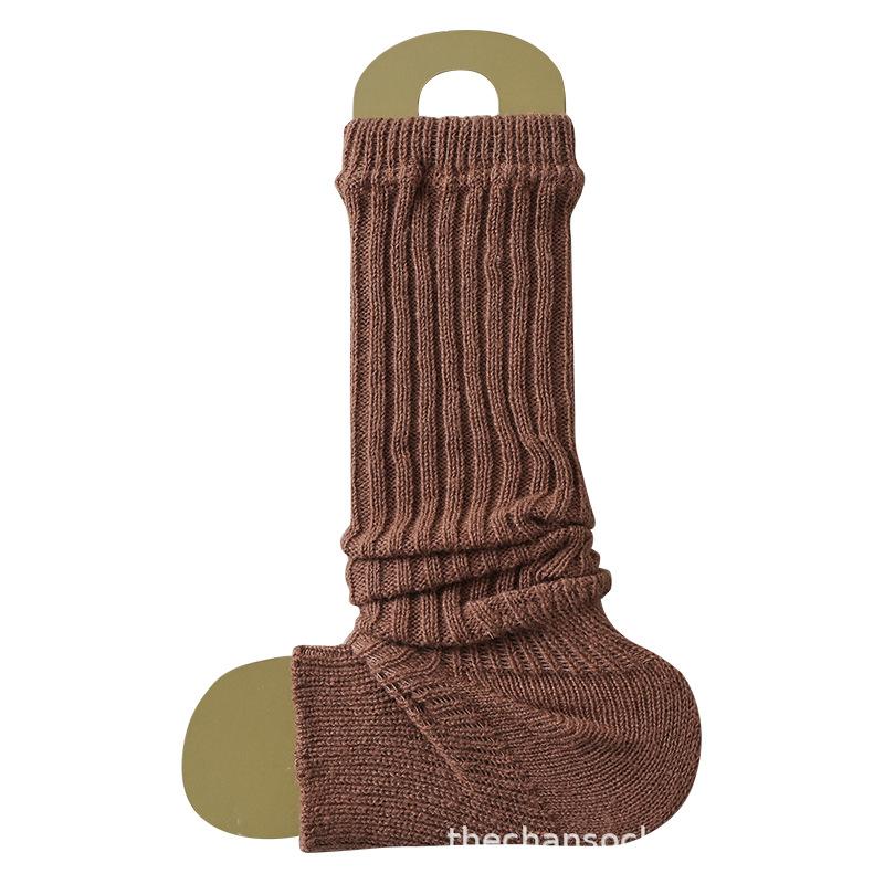 Удобные и универсальные носки, женские длинные носки до икры, теплые осенью и зимой, махровые носки