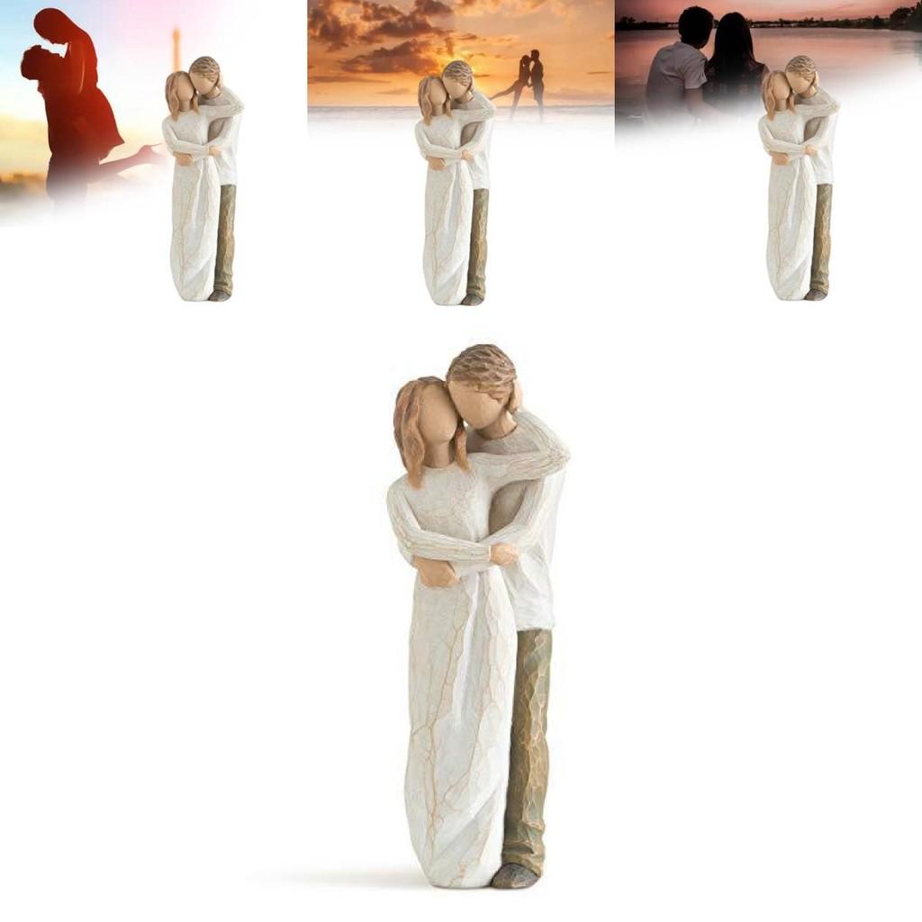 Фигурка из смолы Willow Tree Вместе Подарок для пар и друзей Элегантный современный декор