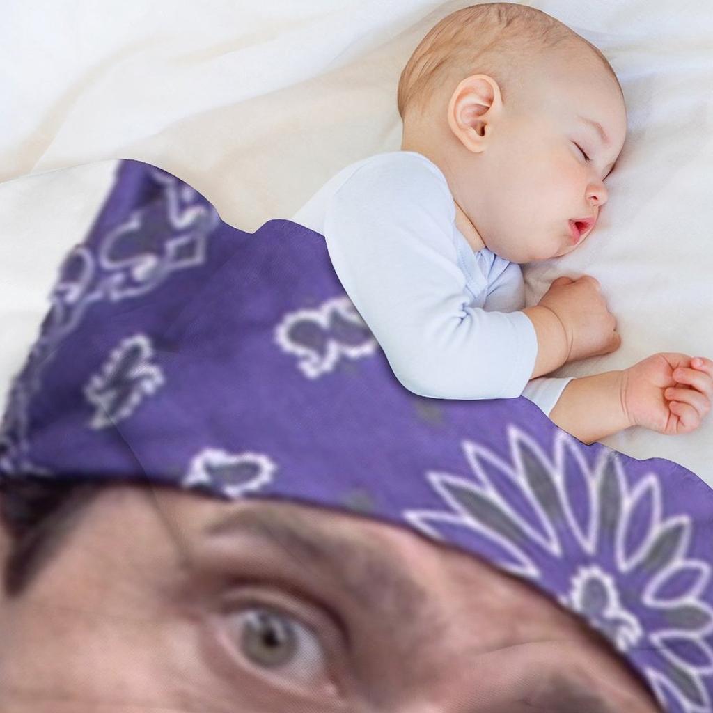 Пледовая накидка Prison Mike Пушистый уютный плед для домашнего декора