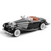 1/32 Scale Mercedes Benz 1936 500K Vintage Car Alloy Scale Car Model Diecast Metal Minaiture Car Sound&Light Children Toy Car Vehicle