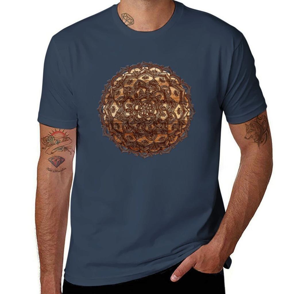 Burnt Wood Chocolate Doodle Tshirt Soft Antishrink Cotton Tee