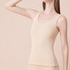 Thermal Tank Top for Women Fleece Lined Sleeveless Undershirt Crew Neck Camisole Warm Base Layer Slim Fit Underwear Tops