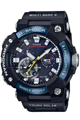 Часы Casio FROGMAN Bluetooth Solar с карбоновой защитой корпуса Черные Радиоуправляемые GWF-A1000C-1AJF Мужские