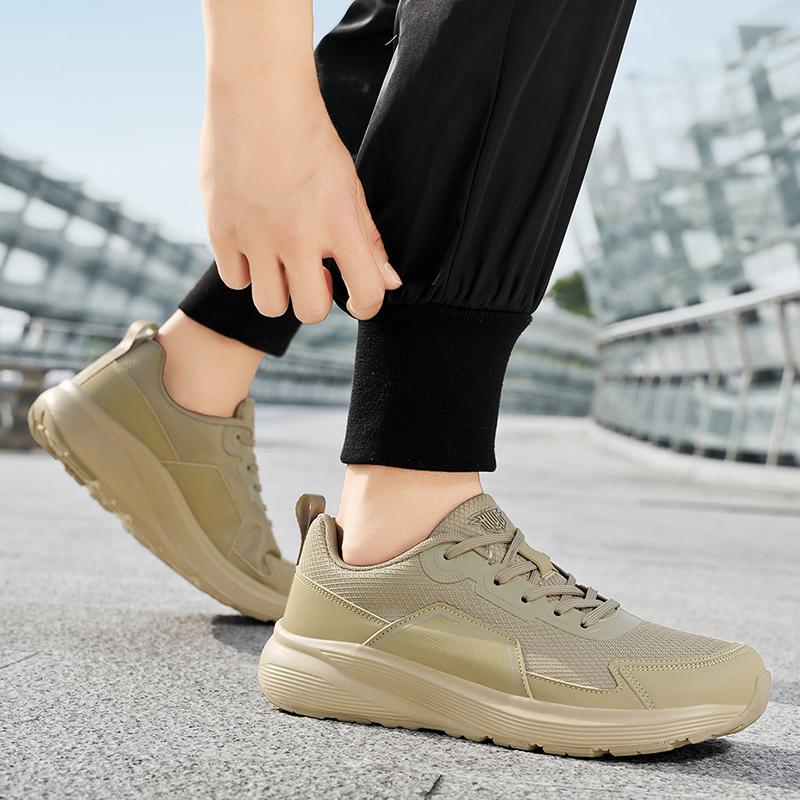 TUINANLE Men'S Wide Toe Walking Shoes Lightweight Non-Slip Walking Tennis Shoes Comfortable Barefoot Sneakers