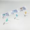 50pcs/lot Blood Collection Needle Veterinary Butterfly Shaped Winged Blood Collection Needle For Pet Care Room Cat Dogs Animal