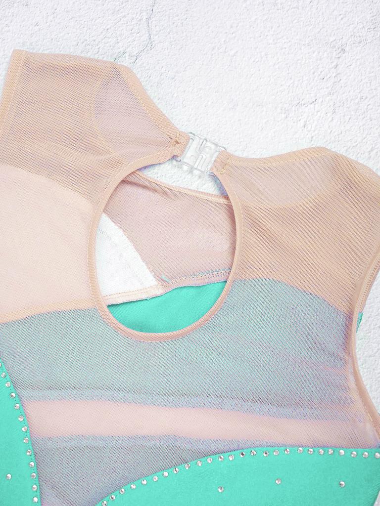 Платье для фигурного катания для детей, одежда для соревнований по фигурному катанию, танцевальные платья для девочек