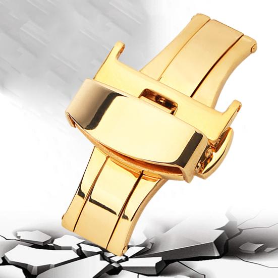 Watch Buckle Solid Universal Good Hardness Stainless Steel Watch Band Clasp for Daily Wear