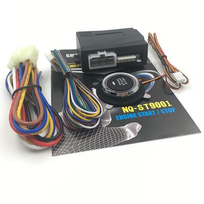 12 В автомобильная сигнализация, кнопка запуска двигателя автомобиля, RFID-замок, стартер, бесключевой доступ, старт-стоп, противоугонная система NQ-ST9001