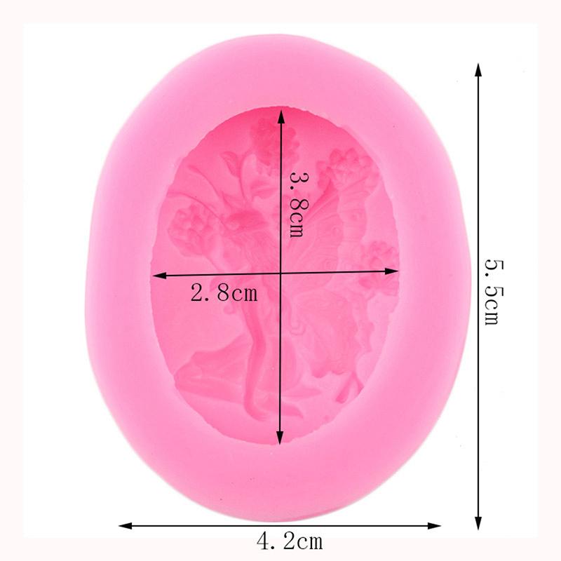 Силиконовая форма «Фея» для декора торта, инструменты для выпечки печенья, конфет, шоколада, форма для мыла