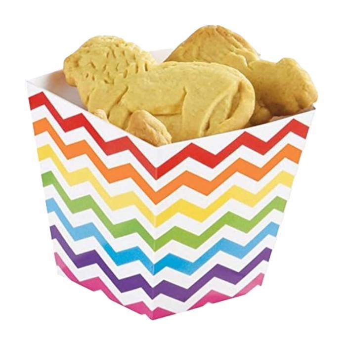 Amscan Rainbow Buffet Paper Treat Cup