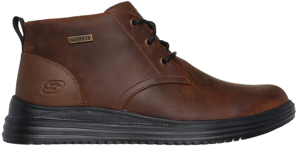 Skechers Proven Conklin Boots Dark Brown