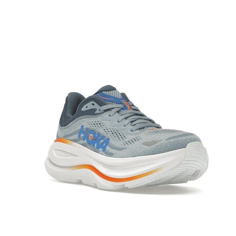 HOKA Bondi 9 Drizzle Downpour Unisex Sneakers Blue 1162011-DNP