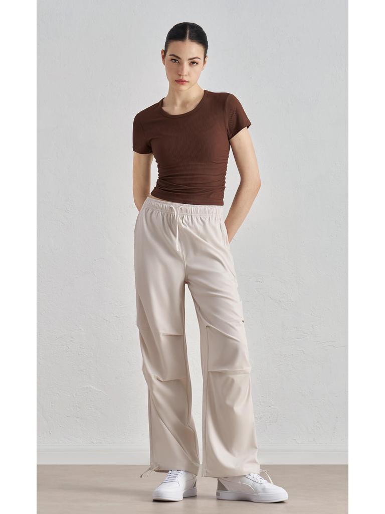 SZ Весенне-летние утягивающие джоггеры с высокой посадкой – Свободные, прямого кроя, солнцезащитные брюки для фитнеса на открытом воздухе