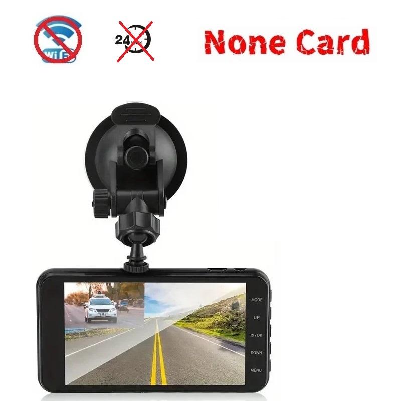 4-Inch HD Dual-Lens Touchscreen WiFi Car Dashcam