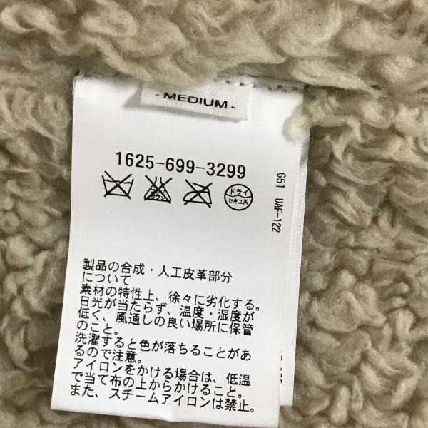 BEAUTY & YOUTH UNITED ARROWS Дафлкот из искусственной овчины Коричневый M(ИСПОЛЬЗОВАЛ)