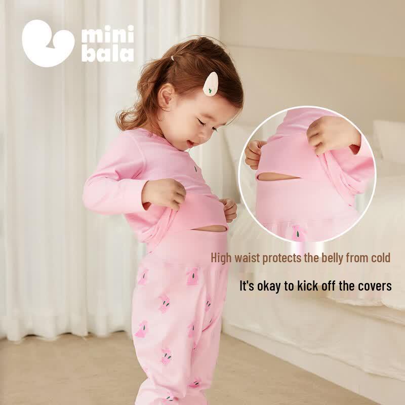 minibala Plant-Fiber Cotton Baby Pajama Set