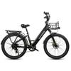 Электровелосипед Samebike RS-A01 Plus 750 Вт Мотор 48 В 14 Ач Аккумулятор 26*3,0 ” дюйма Толстые шины Заниженная рама Городской электровелосипед для поездок на работу