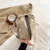 Корейская версия новой сумки на шнурке женская модная трендовая одноплечевая кроссбоди сумка-ведро для выхода в свет повседневная портативная сумка для телефона