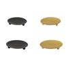 Candle Holder Anti-rust Wedding Props Good-looking Sturdy Creative Novelty Iron Golden Color Black Candle Tray Household Supply
