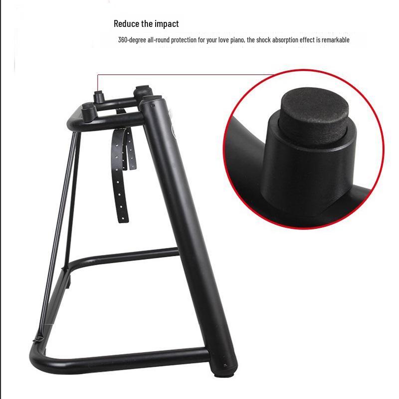 U-Shaped Electronic Piano Stand: Widened & Thickened Keyboard Support for 61, 76, 88 Keys.