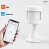 Tuya Zigbee PIR Датчик движения Умный детектор движения человека Беспроводная сигнализация безопасности дома с вращающейся на 360 градусов подставкой