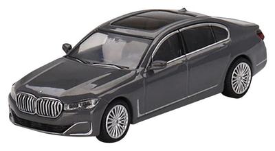 TrueScale Miniatures MINI GT 164 BMW 750Li xDrive Серый Бернина с эффектом янтаря (Правый руль) Готовый продукт