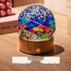 Богемский светодиодный ночник - USB-перезаряжаемая марокканская стеклянная лампа