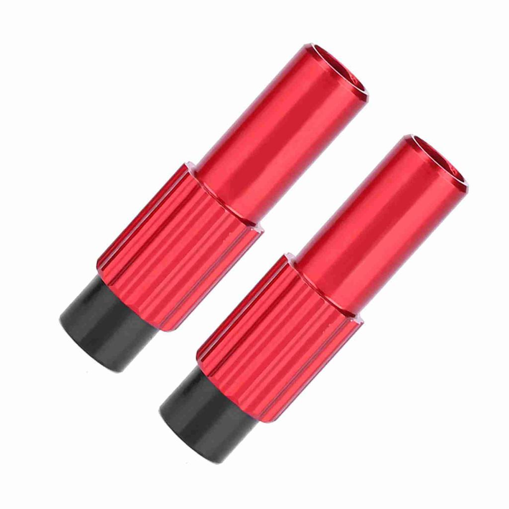 1 пара велосипедных тормозных тросов, соединительный элемент переключения передач, регулятор, корпус, крышка (красный)