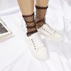 Women Dot Female Fashion Nylon Glass Stockings Tulle Socks Dress Socks